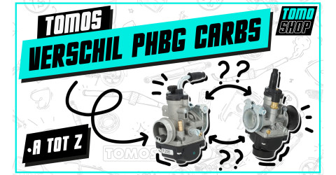 Uitleg verschil in Dellorto PHBG carburateurs